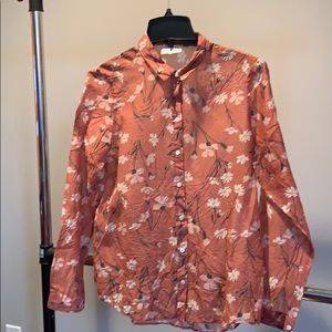 Pretty cotton/silk blouse